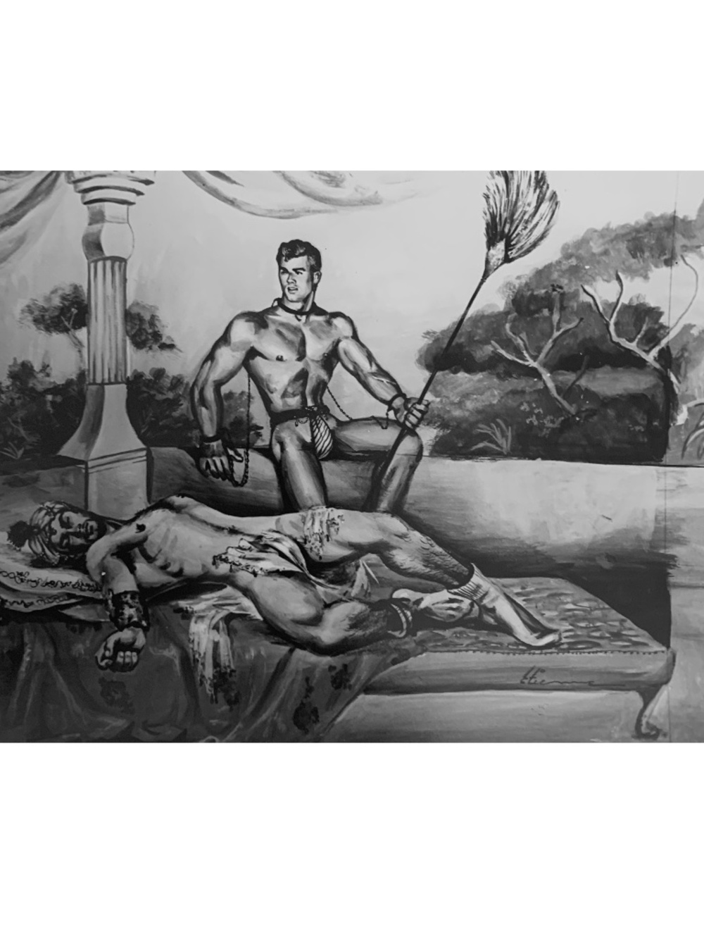 Vintage Print by Etienne 8x10" Print on paper Unsigned